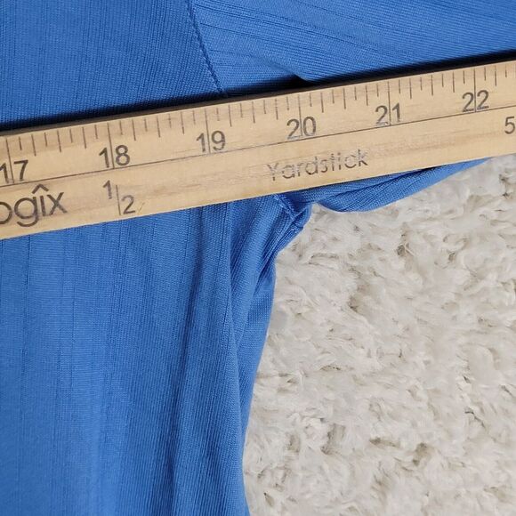 Tiger Woods Golf Polo Shirt Men's Size S Small Blue Short Sleeve Cotton Y2K VTG - Picture 7 of 8